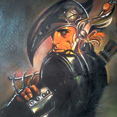 تابلو نقاشی رنگ روغن مدل کلاسیک کد 01