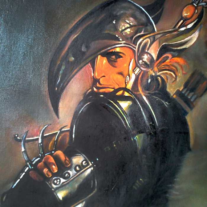 تابلو نقاشی رنگ روغن مدل کلاسیک کد 01