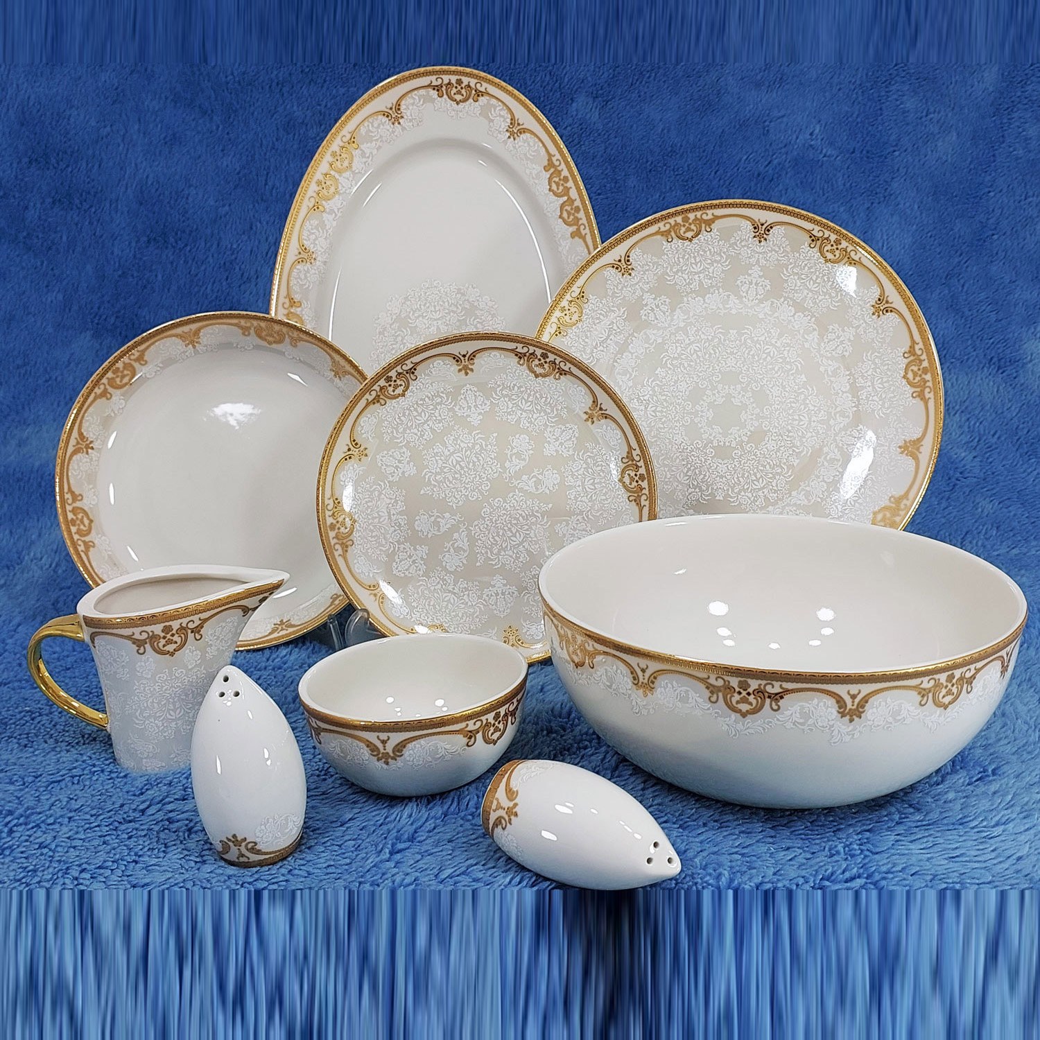 سرویس چینی 99 پارچه (12 نفره) پردیس کد 7008 