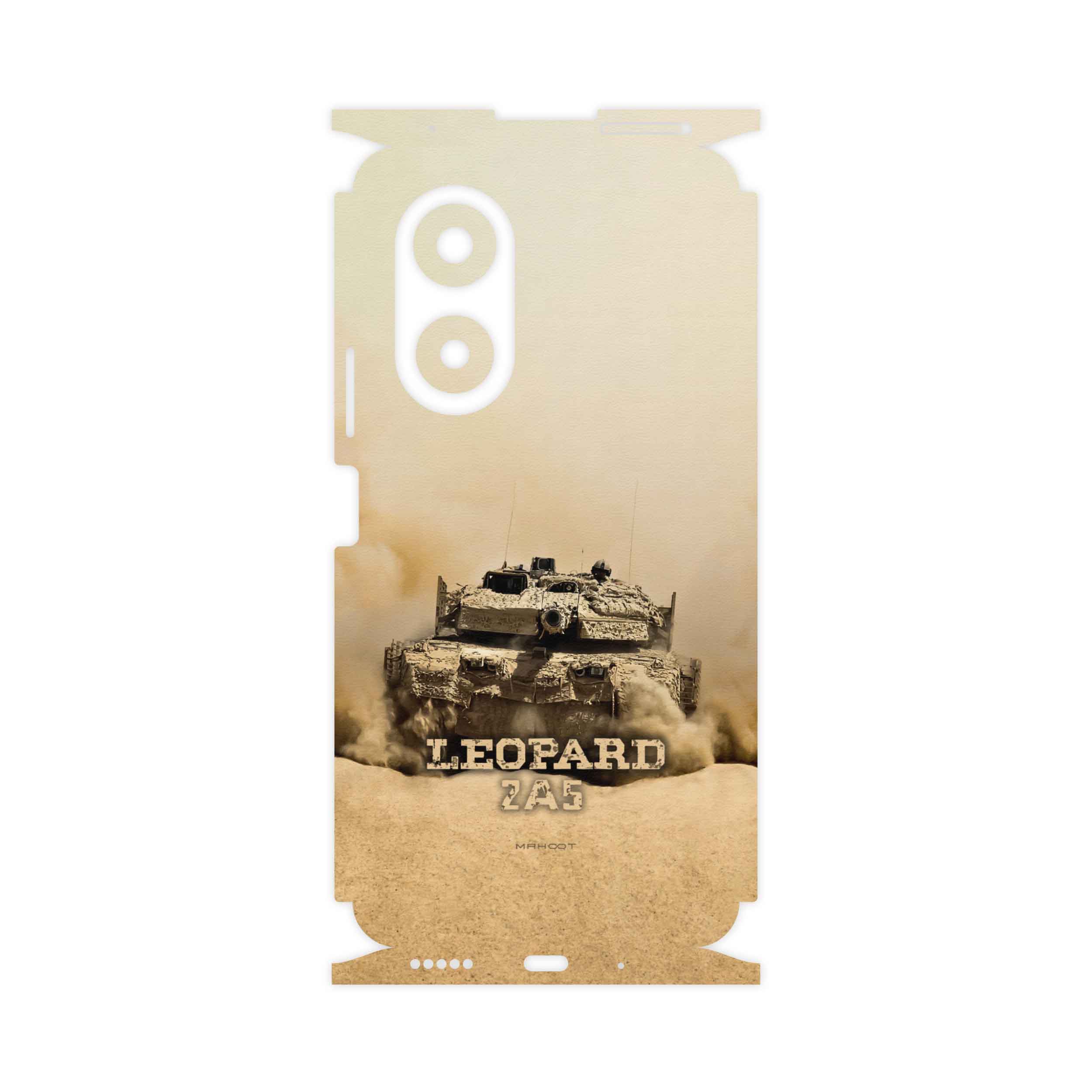 برچسب پوششی ماهوت مدل Leopard-2A5-tank-FullSkin مناسب برای گوشی موبایل هوآوی Nova 9 SE