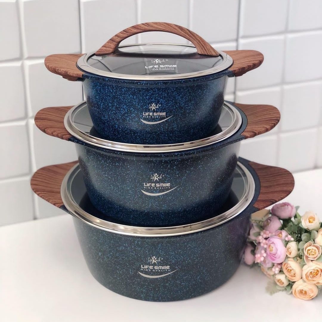 سرویس قابلمه 6 پارچ لایف اسمایل مدل p5