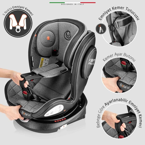 صندلی ماشین ارونا فیکس elele ترکیه Erona fix360