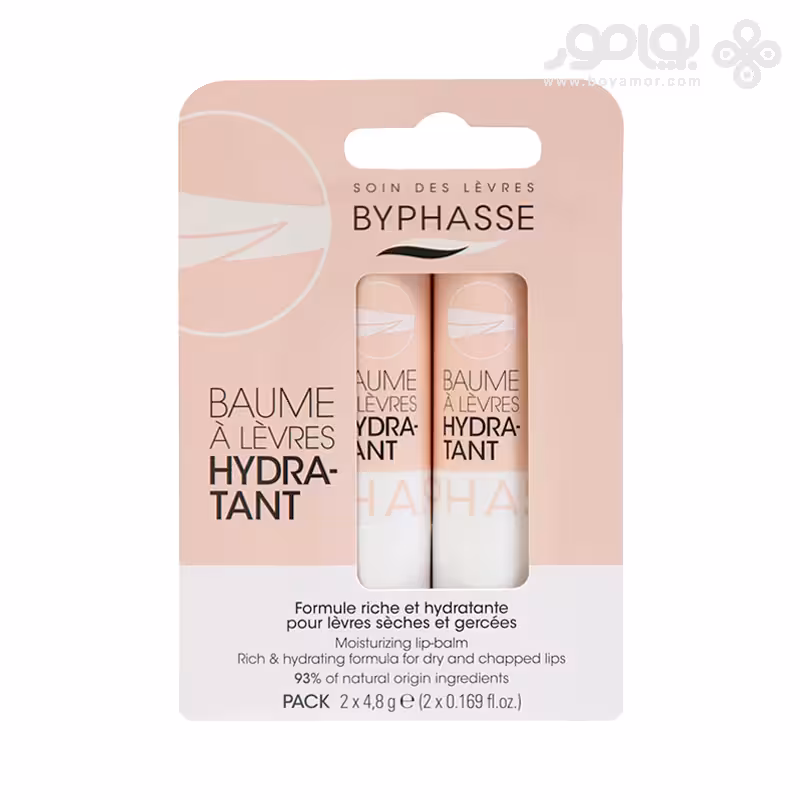 بالم لب بایفاس مدل HYDRATANT بسته 2 عددی
