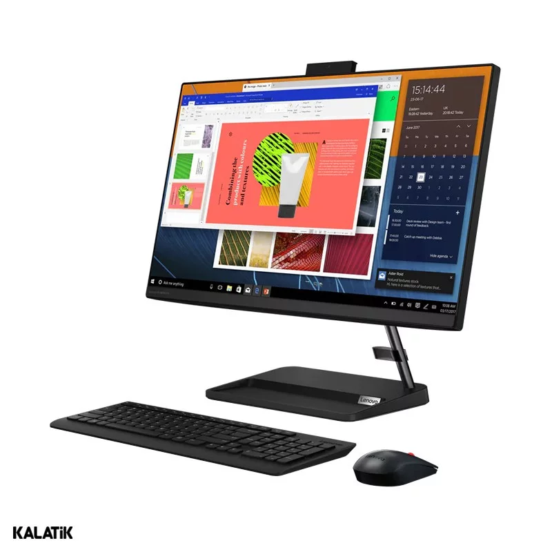 کامپیوتر همه کاره 23.8 اینچی لنوو مدل IdeaCenter AIO 3-24ITL6 (1135G7-8GB-Iris Xe-1TB)