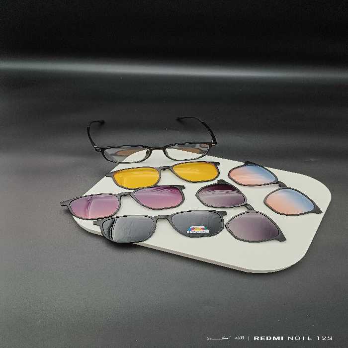 عینک فریم طبی کاوردار جادویی جدید کد9816