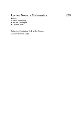 خرید و دانلود نسخه کامل کتاب Advanced numerical approximation of nonlinear hyperbolic equations: lectures given at the 2nd session of the Centro Internazionale Matematico Estivo
