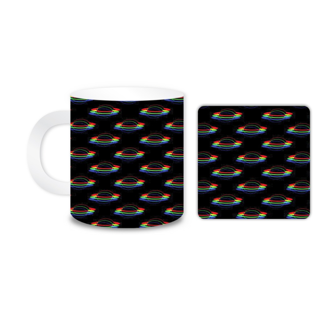 ماگ مدل سیاره کد 1824 به همراه زیر لیوانی