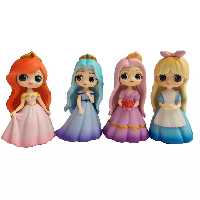 فیگور مدل پرنسس های دیزنی Disney Princess مجموعه 4 عددی