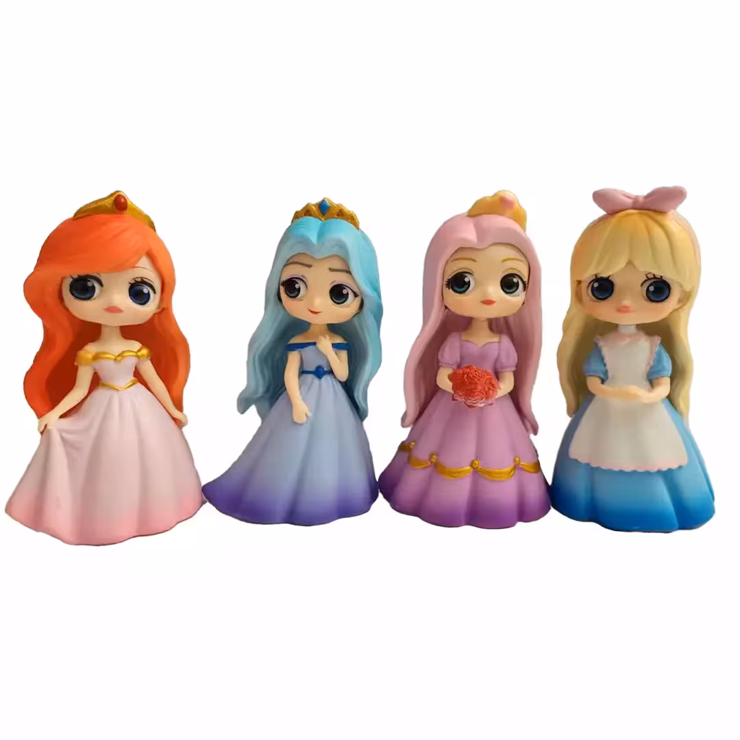 فیگور مدل پرنسس های دیزنی Disney Princess مجموعه 4 عددی