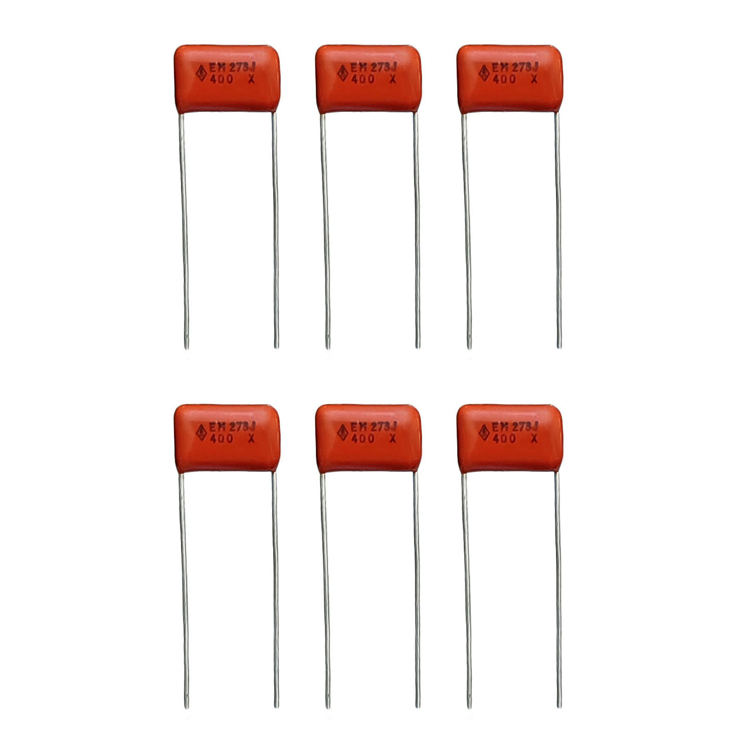 خازن 27 نانوفاراد 400 ولت مدل TPC-273400 بسته 6 عددی