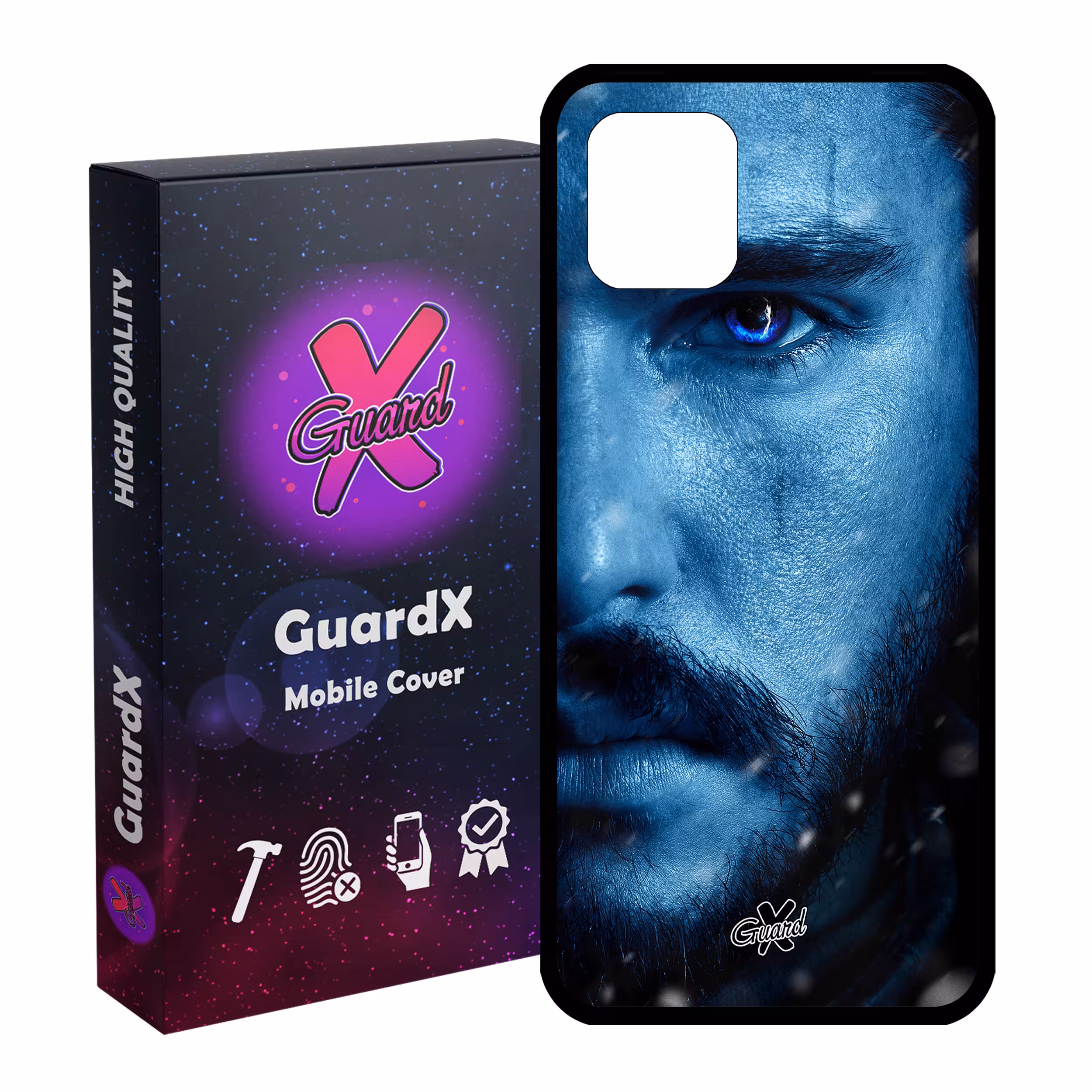 کاور گارد ایکس طرح Jon Snow مدل Glass10203 مناسب برای گوشی موبایل سامسونگ Galaxy Note 10 Lite