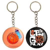 جاکلیدی خندالو مدل بسکتبال کد 49944989 مجموعه 2 عددی