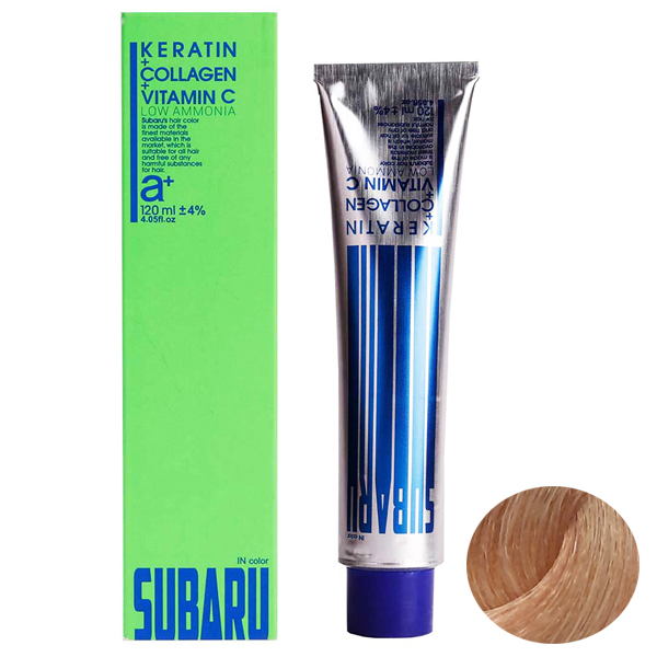 رنگ مو سوبارو شماره 8.7 حجم 120 میلی لیتر رنگ بلوند نسکافه ای روشن