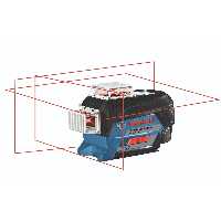 دستگاه اندازه گیری لیزری 360 درجه لیزر Gll 3 ​​80 C 0601063R01 Bosch