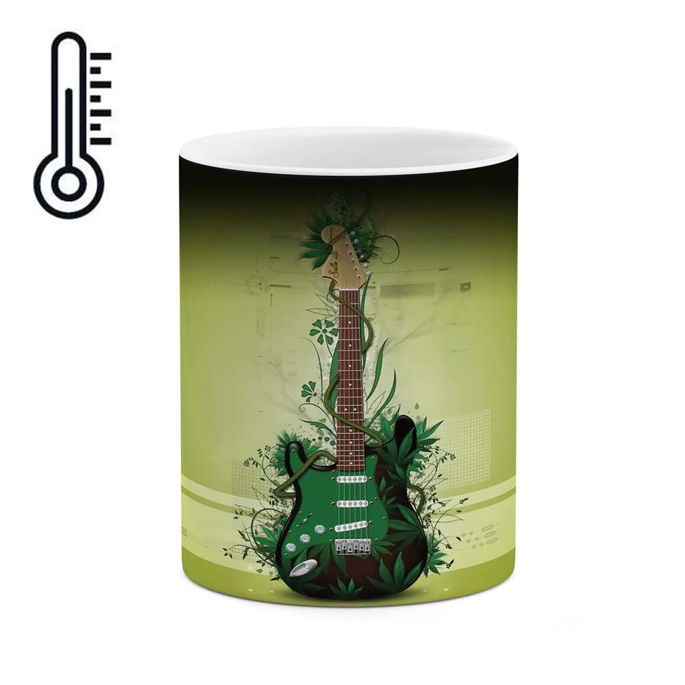 ماگ حرارتی طرح گیتار مدل mgh01148