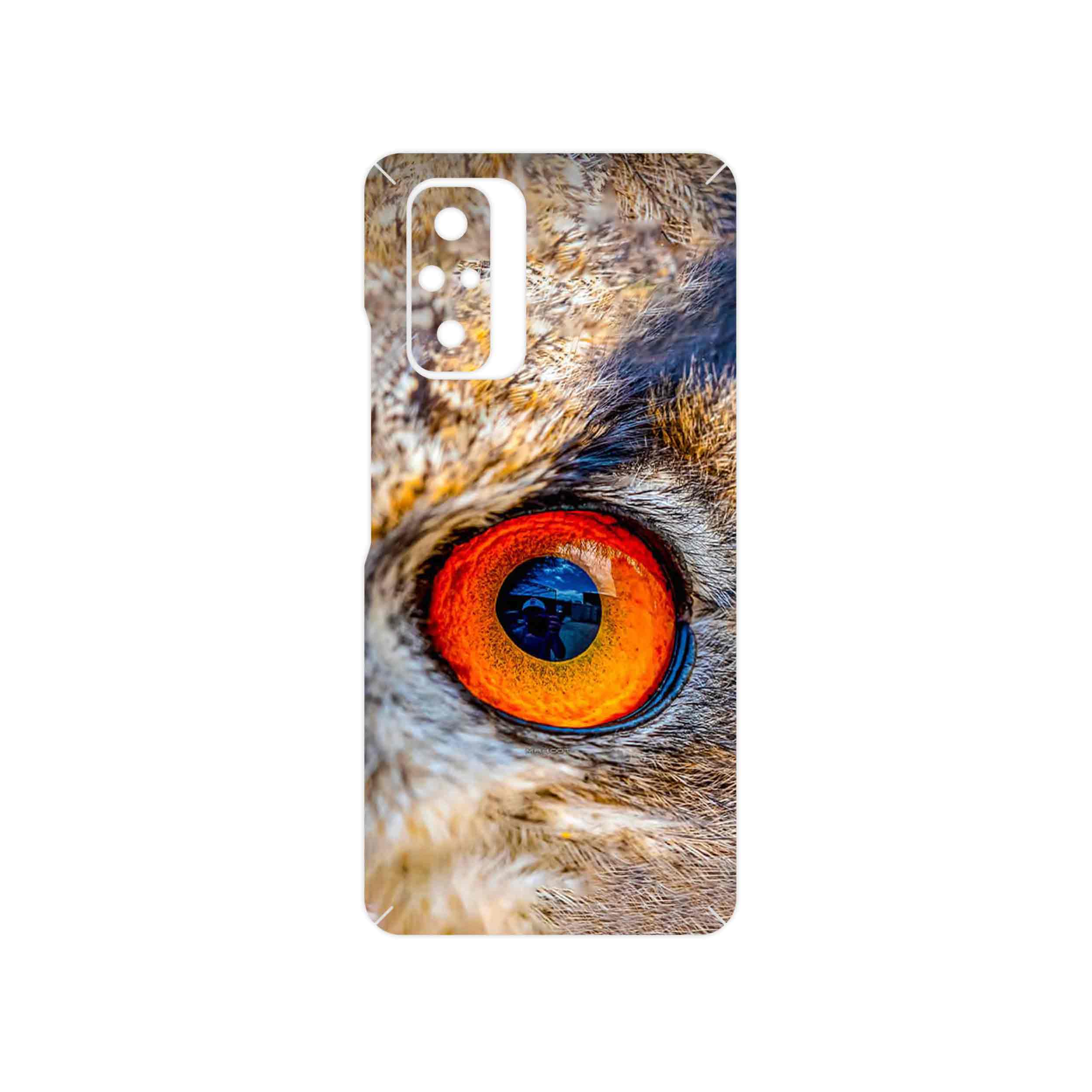 برچسب پوششی ماهوت مدل Owl eyes مناسب برای گوشی موبایل شیائومی Redmi Note 10 Pro