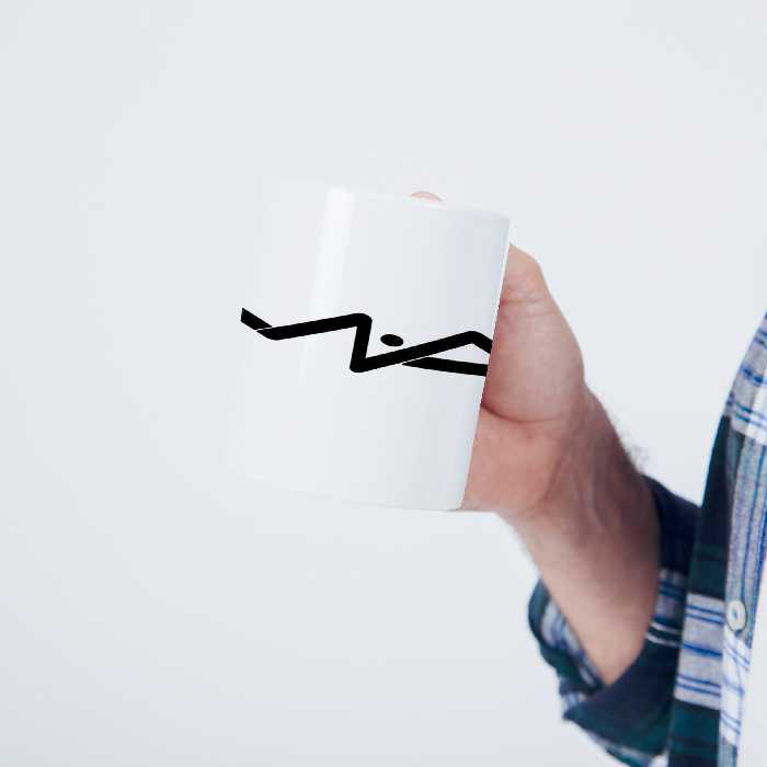 ماگ طرح لوازم آرایش مدل مک