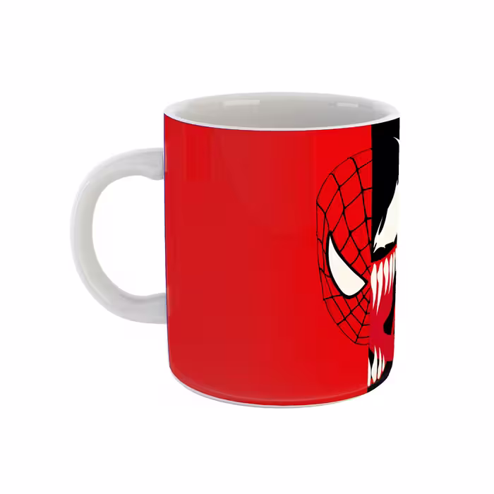 ماگ طرح spiderman and venom کد 02