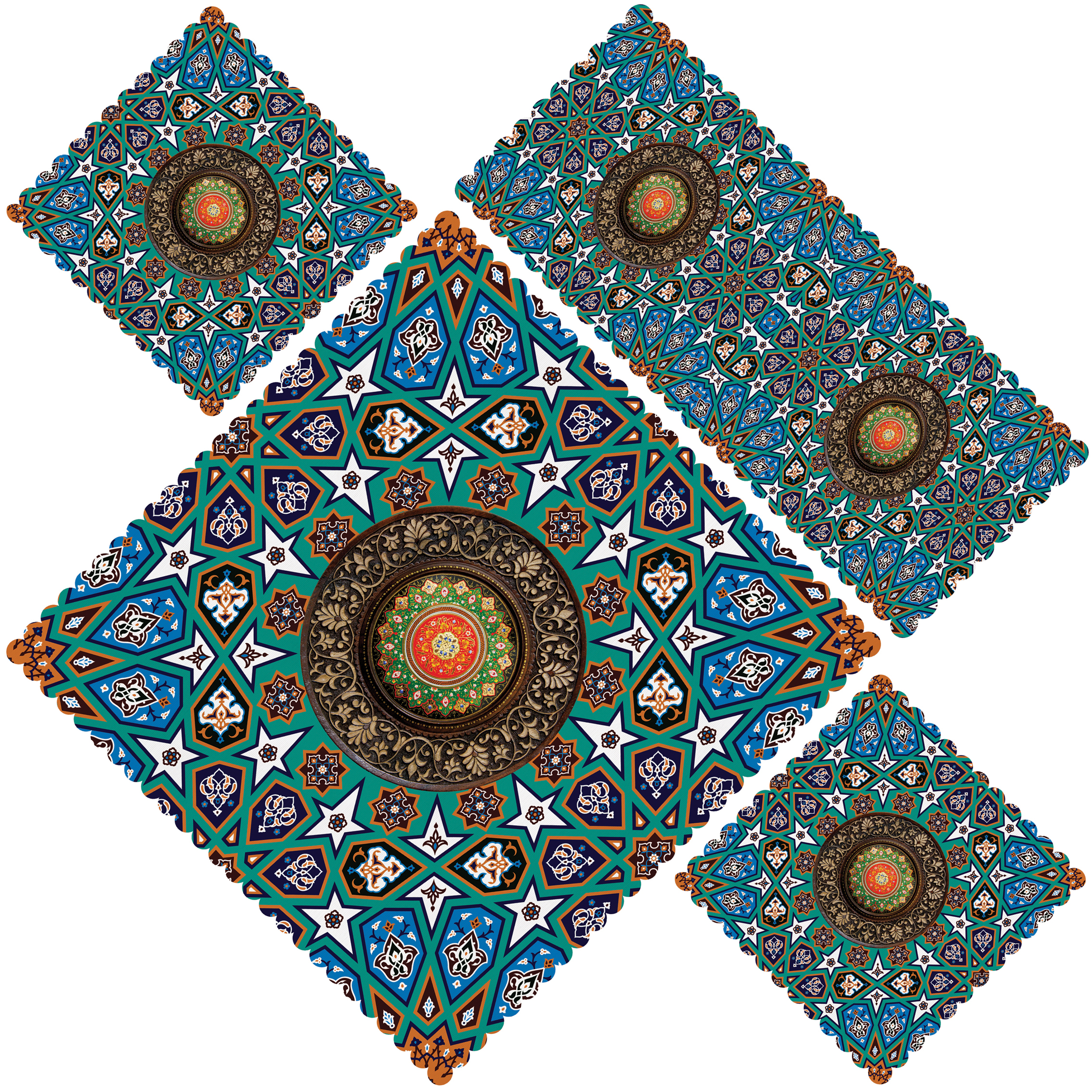 ست رومیزی 4 تکه مدل S31-42417