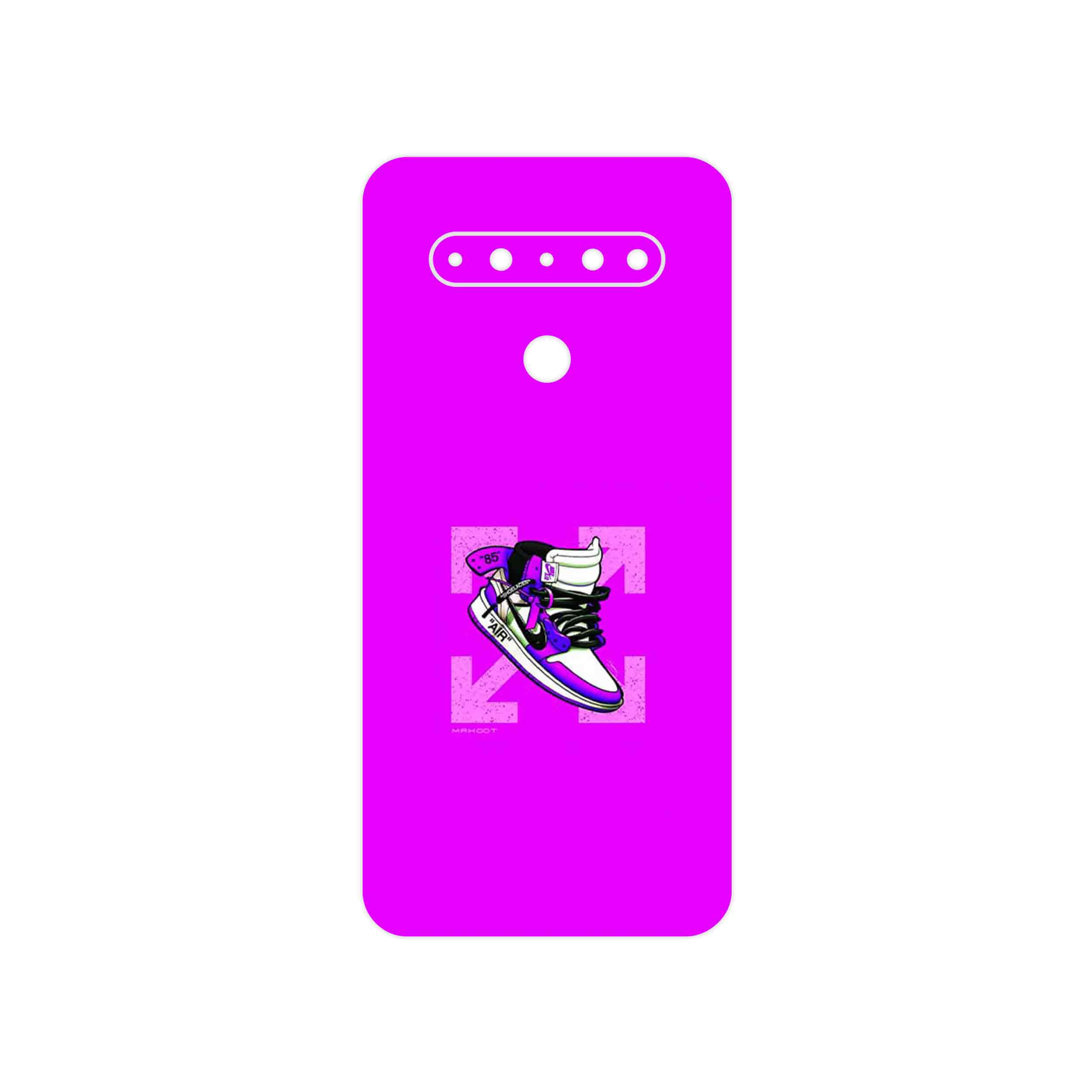 برچسب پوششی ماهوت مدل Nike Air Sneaker Digital Art مناسب برای گوشی موبایل ال جی K61