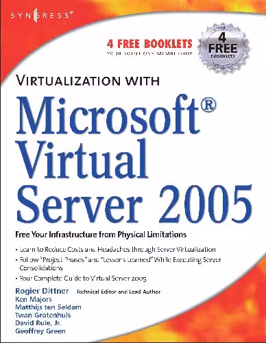 خرید و دانلود نسخه کامل کتاب Virtualization with Microsoft Virtual Server 2005