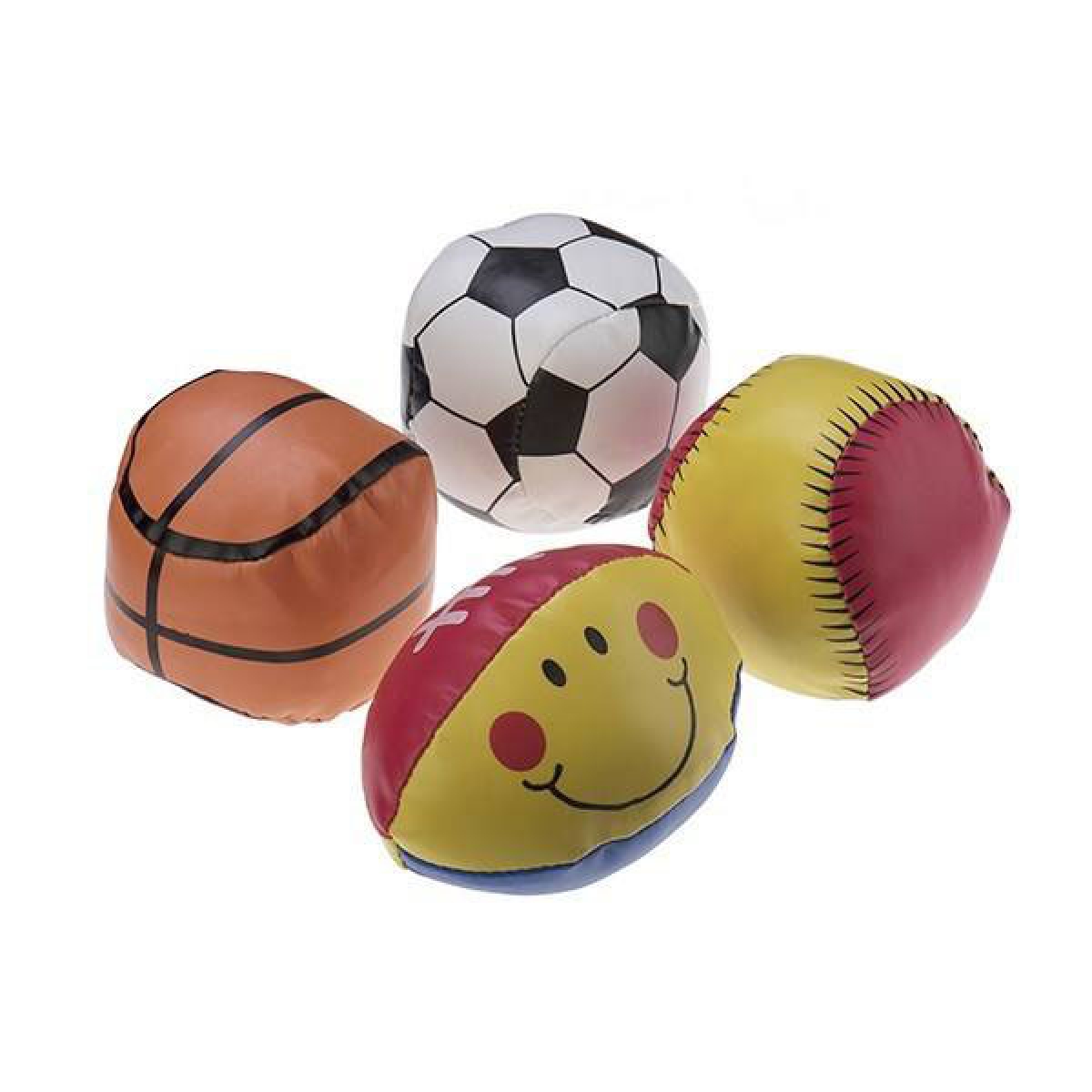 توپ بازی مدل نرمک  مجموعه 4 عددی