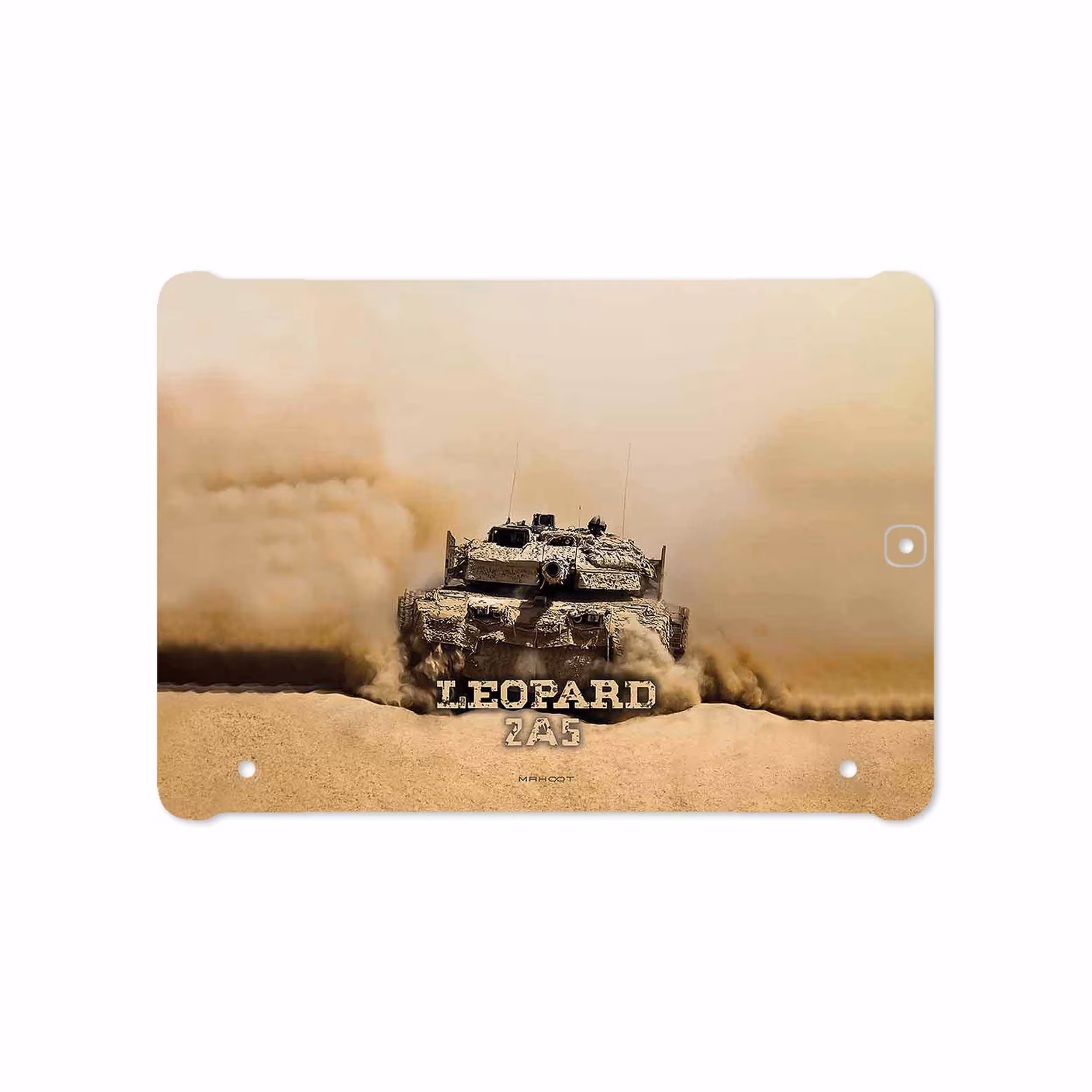 برچسب پوششی ماهوت مدل Leopard 2A5 tank مناسب برای تبلت سامسونگ Galaxy Tab S2 9.7 2016 T819N