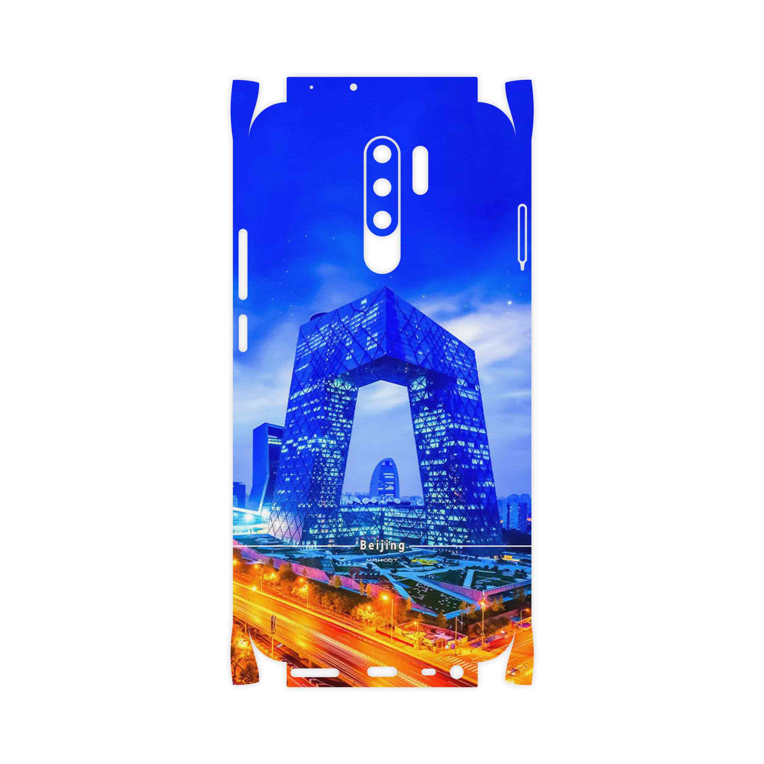 برچسب پوششی ماهوت مدل Beijing city-FullSkin مناسب برای گوشی موبایل شیائومی Redmi 9