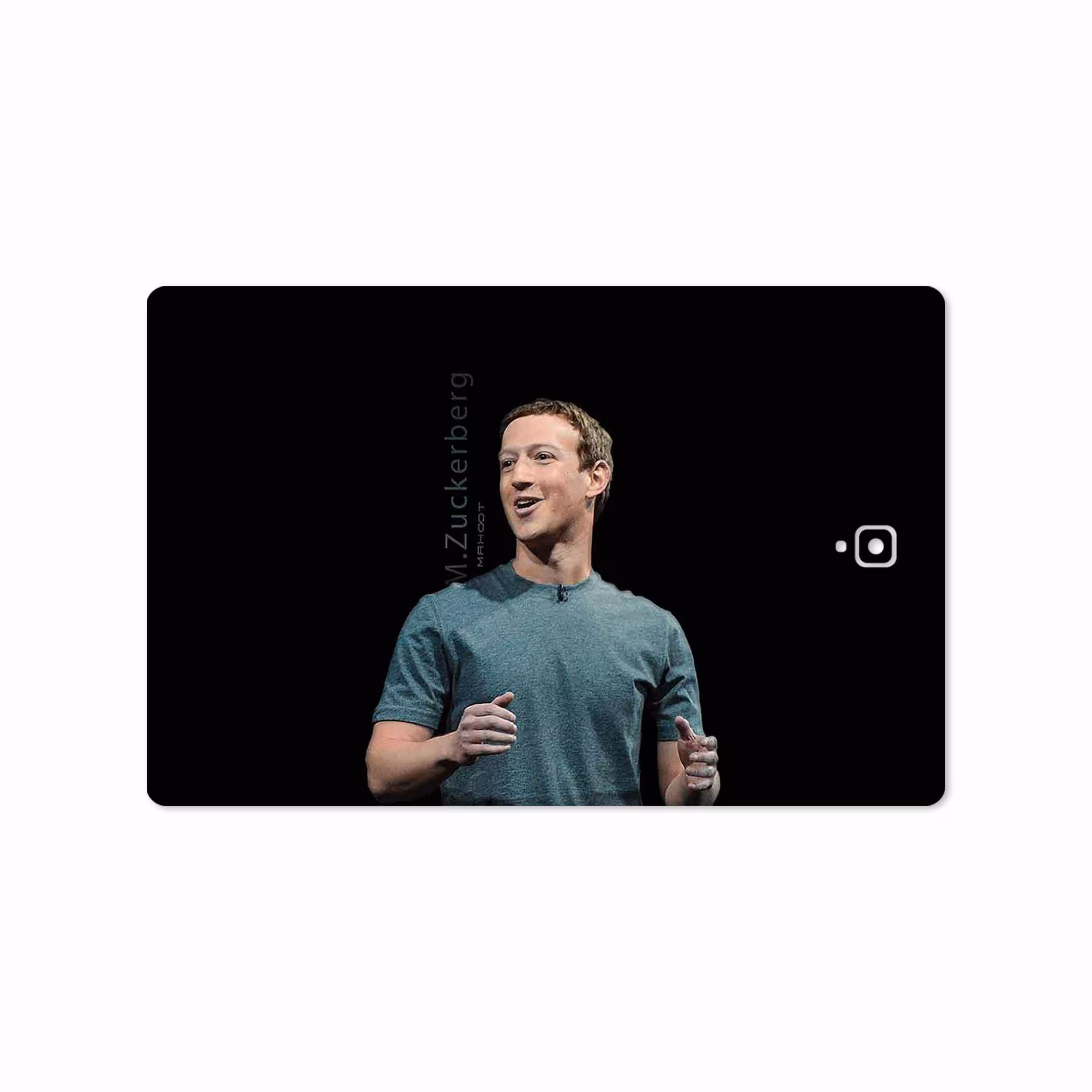 برچسب پوششی ماهوت مدل Mark Zuckerberg مناسب برای تبلت سامسونگ Galaxy Tab S3 9.7 2017 T820