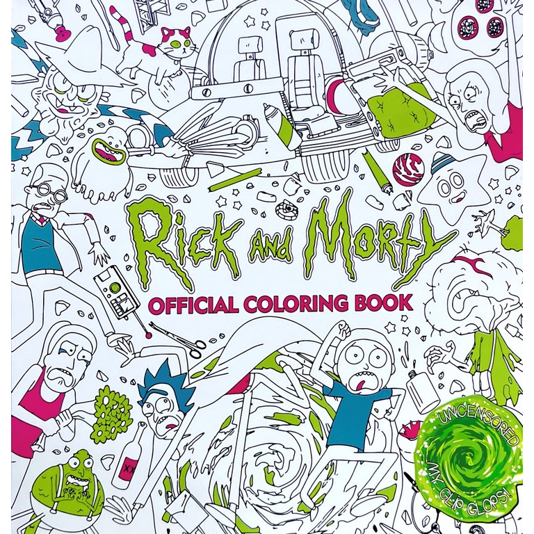رنگ آمیزی ریک و مورتی (Rick and Morty)