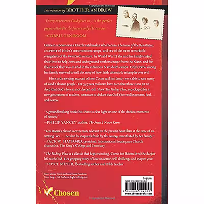 کتاب The Hiding Place اثر Corrie Ten Boom انتشارات Chosen Books