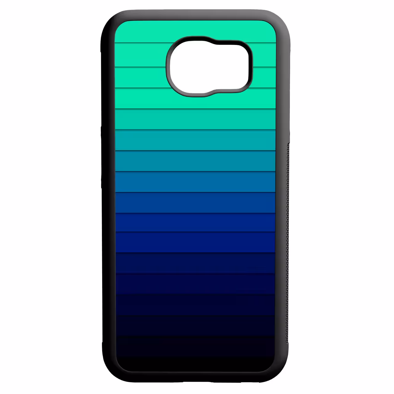 کاور طرح پالت آبی کد 110152 مناسب برای گوشی موبایل سامسونگ galaxy s6
