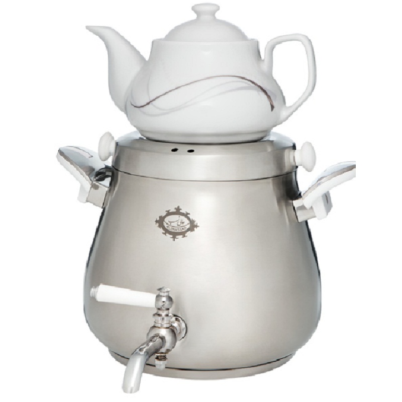 کتری شیردار عالی نسب مدل نسترن ظرفیت 4 لیتر