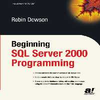 خرید و دانلود نسخه کامل کتاب Beginning SQL Server 2000 Programming