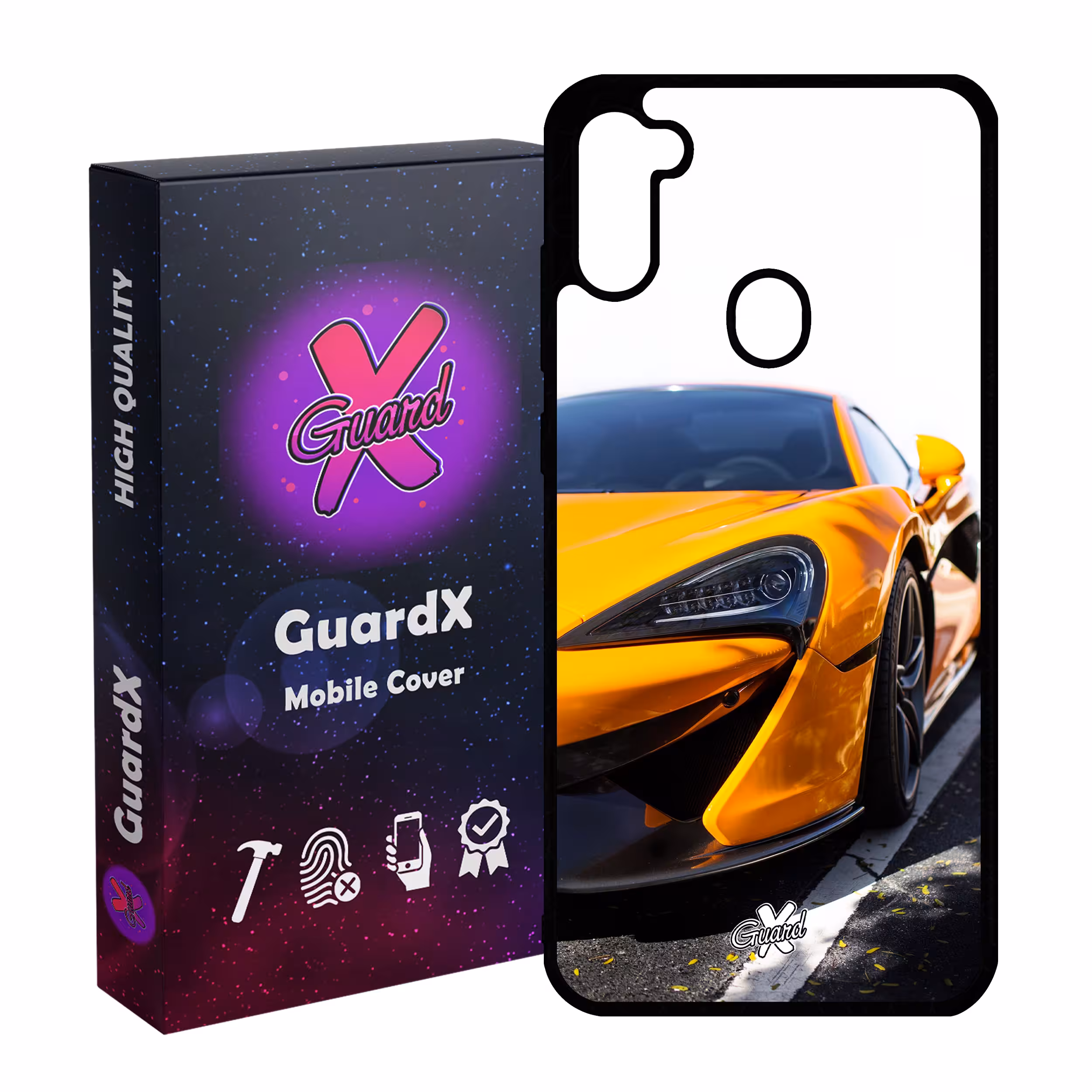 کاور گارد ایکس طرح خودرو مدل Glass10193 مناسب برای گوشی موبایل سامسونگ Galaxy A11 / M11