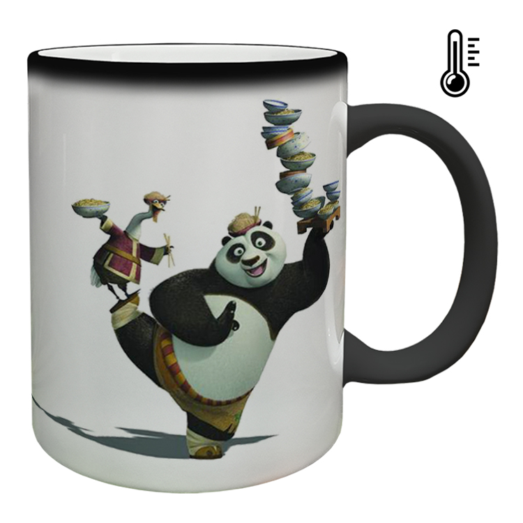 ماگ حرارتی مدل پاندا کونگ فو کار کد 61