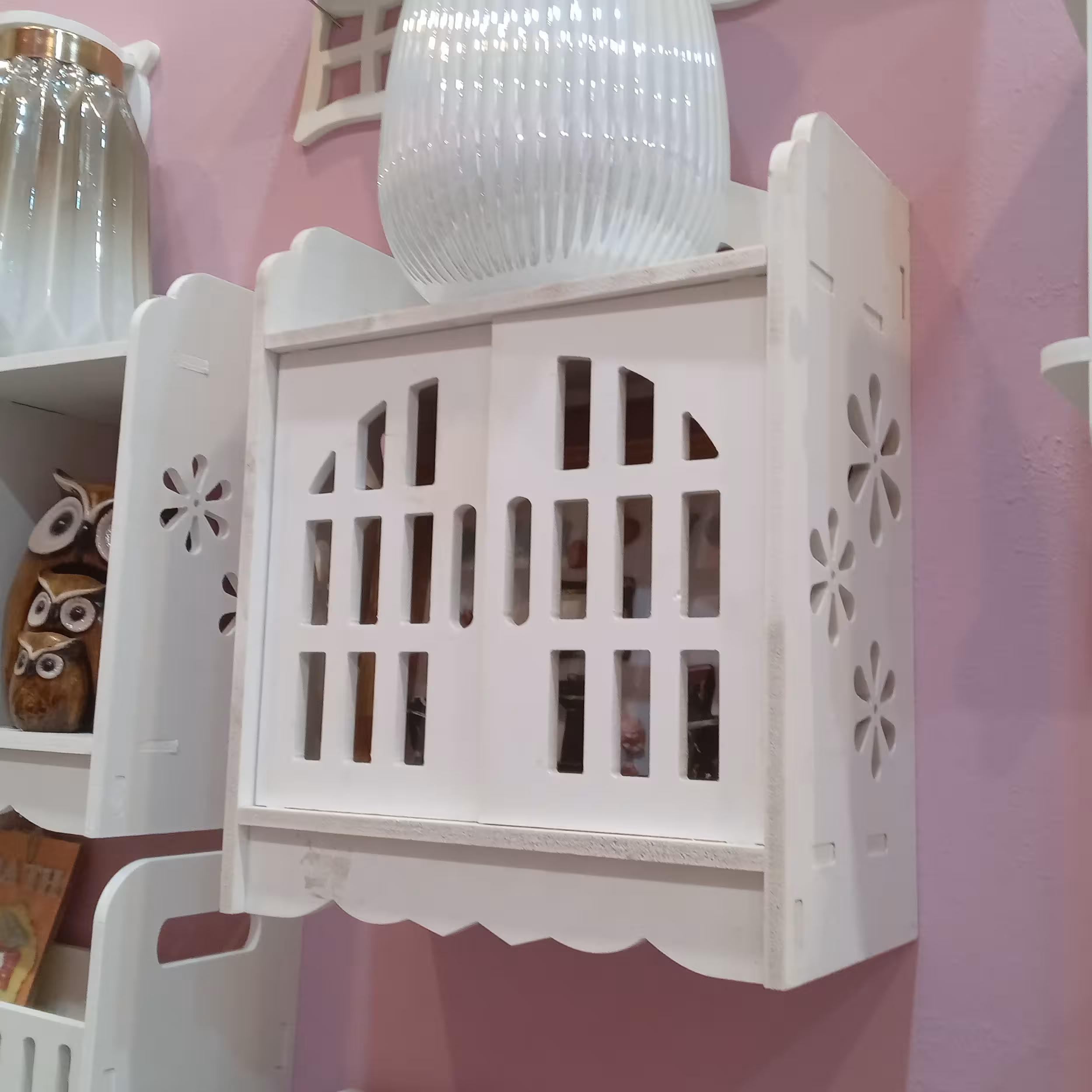 شلف باکس درب دار پی وی سی