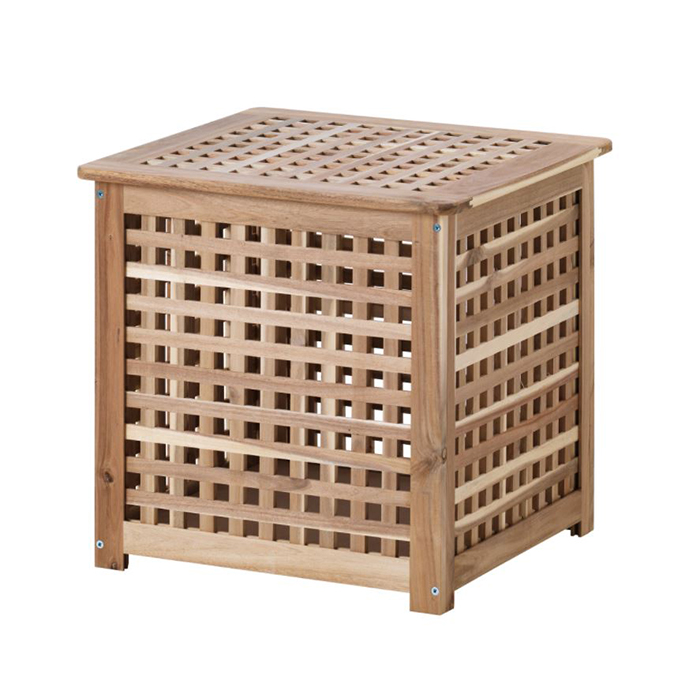 میز عسلی جعبه ای ایکیا مدل HOL مربع