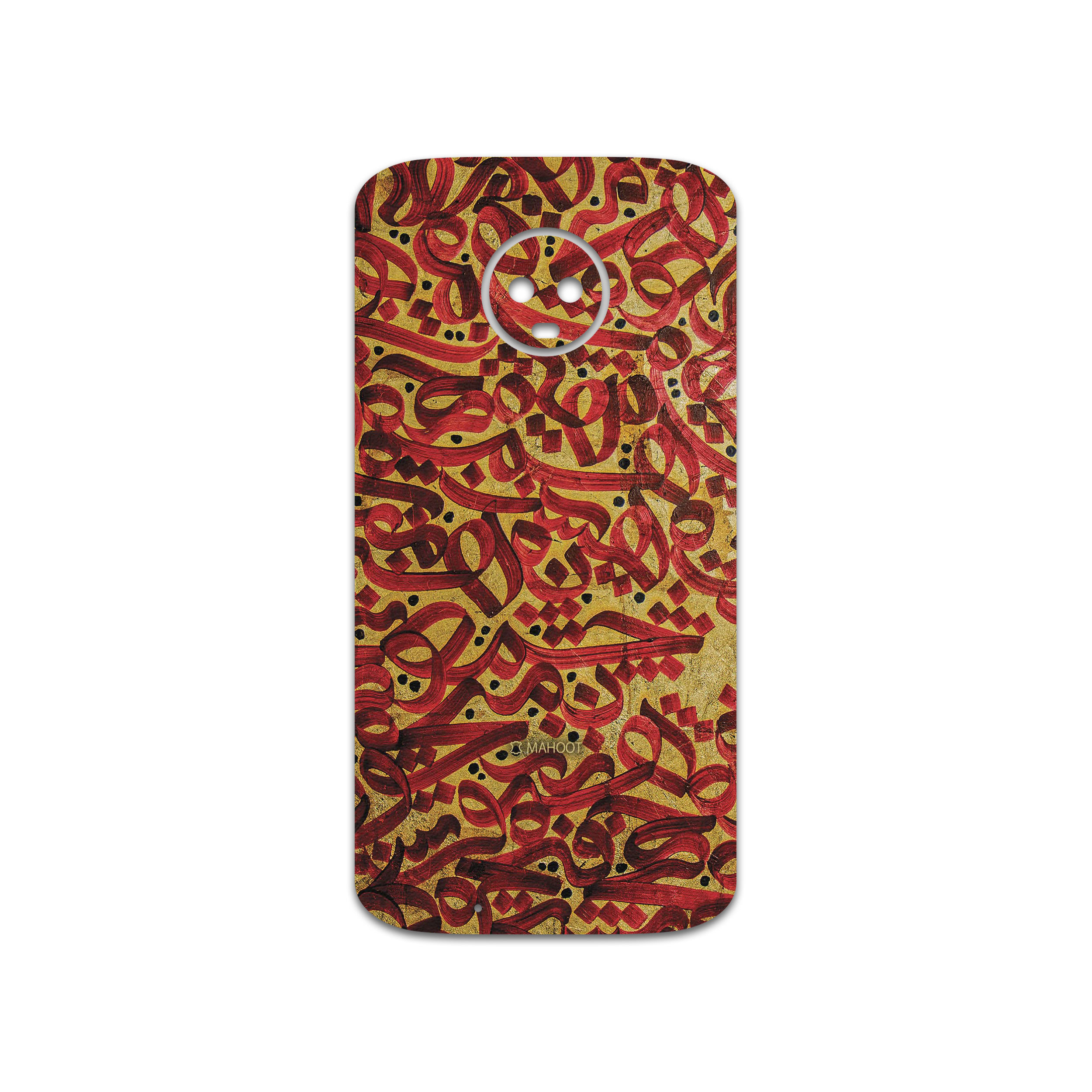 برچسب پوششی ماهوت مدل Nastaliq-6 مناسب برای گوشی موبایل موتورولا Moto G6