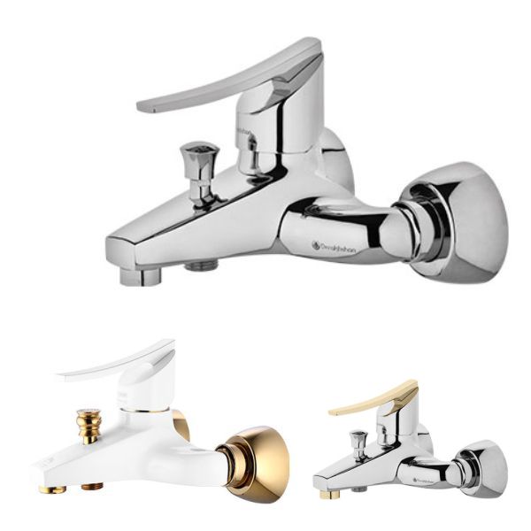 شیر حمام درخشان مدل لوکس (واگنر)