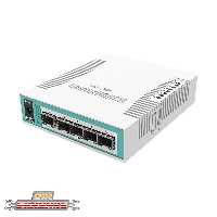 مشخصات، قیمت و خرید روتر سوئیچ میکروتیک CRS106-1C-5S | مستر شبکه