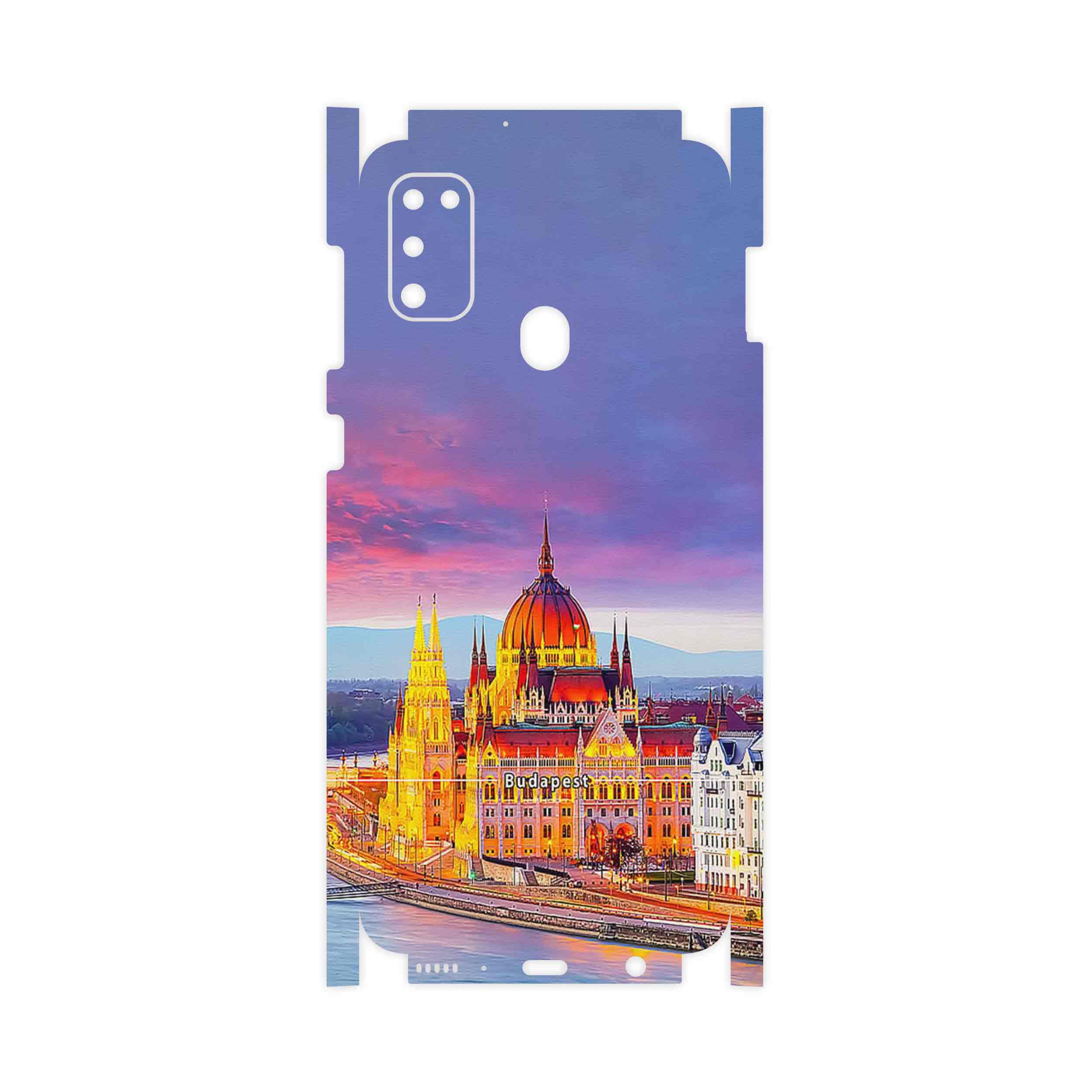 برچسب پوششی ماهوت مدل City of Budapest-FullSkin مناسب برای گوشی موبایل سامسونگ Galaxy M30s