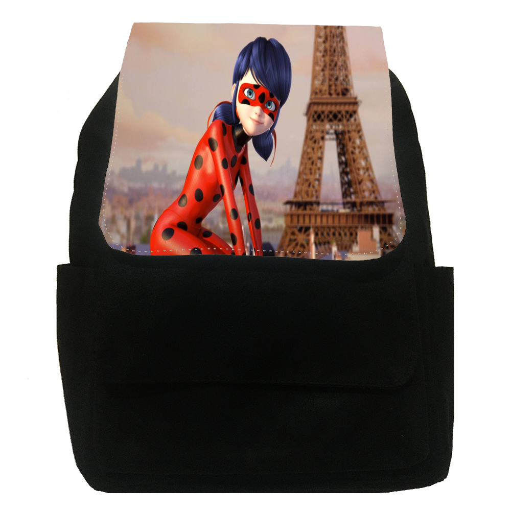 کوله پشتی طرح دختر کفشدوزکی کد pk21