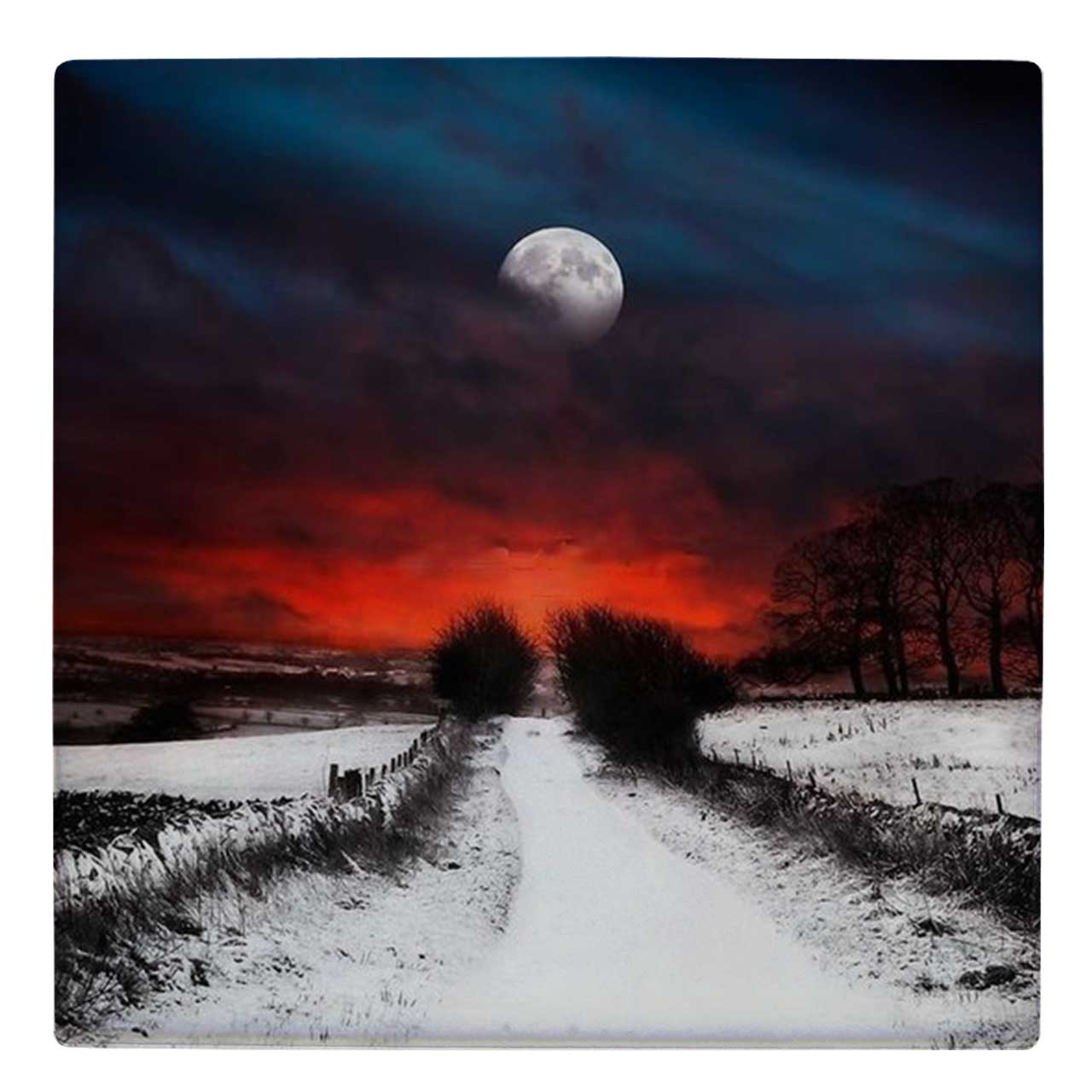  کاشی کارنیلا طرح جاده برفی کد wk293