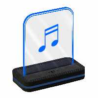 چراغ رومیزی نئون مدل CHG2_BLUE_AC