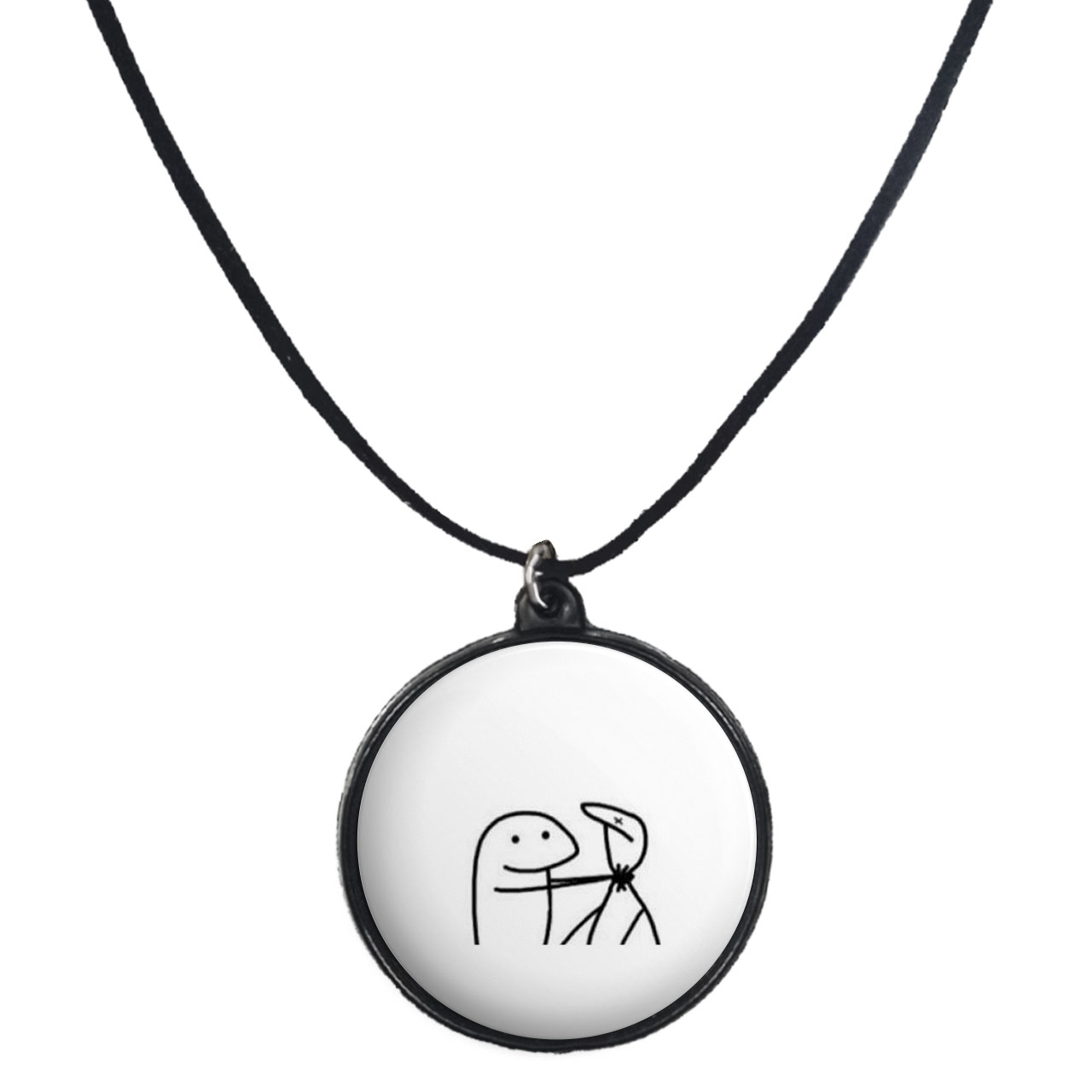 گردنبند پرمانه طرح fun کد pmb.23847 مدل دو طرفه