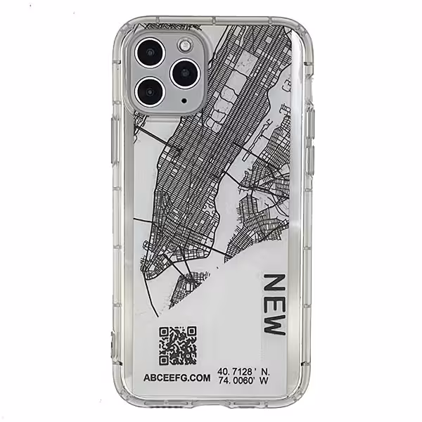 کاور طرح نقشه مدل MAP مناسب برای گوشی موبایل اپل IPHONE 11 PRO MAX