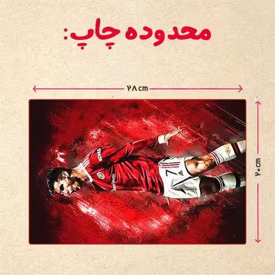 پازل 35 تکه مدل رونالدو کد 517