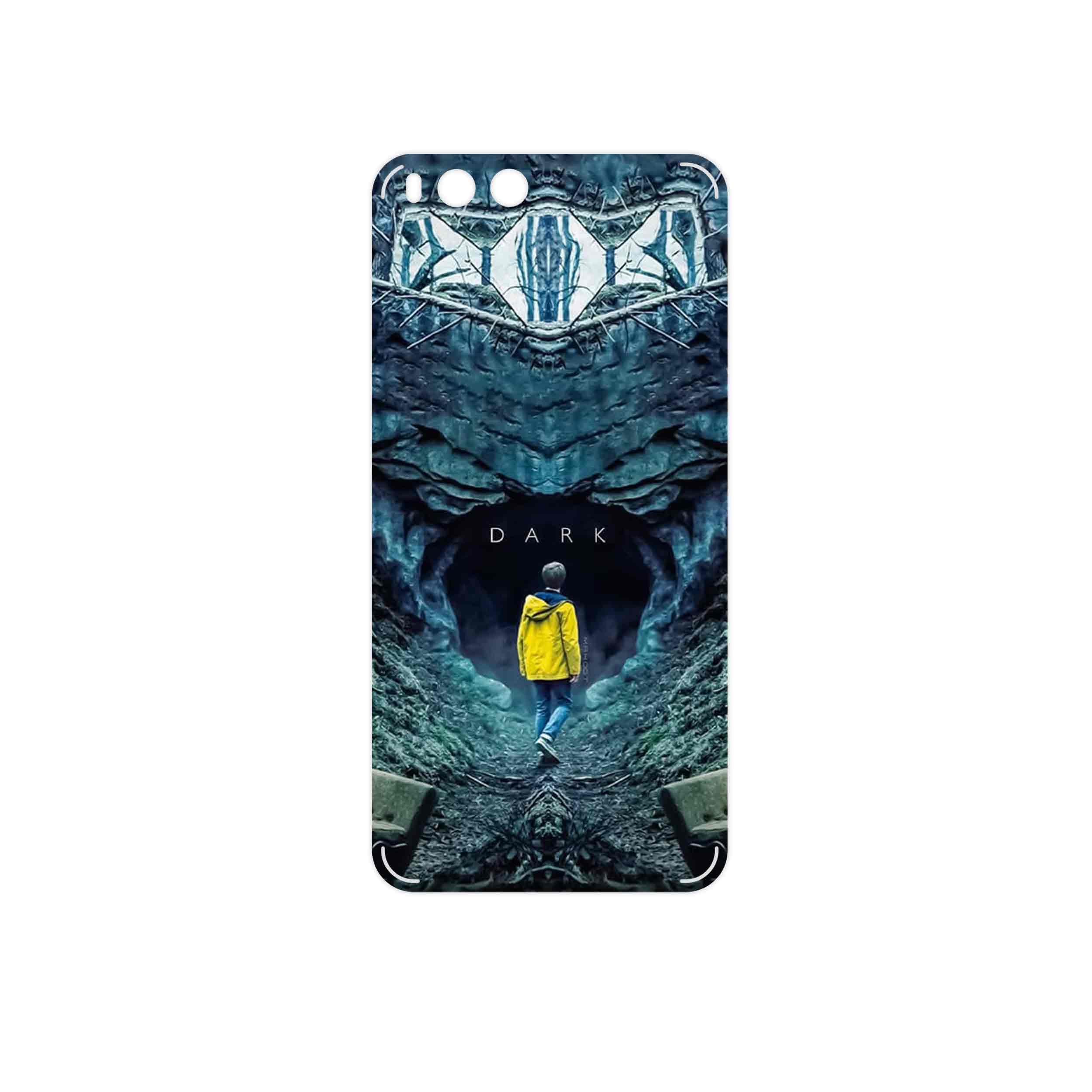 برچسب پوششی ماهوت مدل Dark مناسب برای گوشی موبایل شیائومی Mi 6