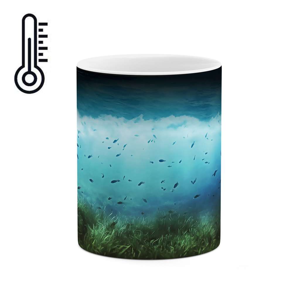 ماگ حرارتی طرح ماهی مدل mgh00340